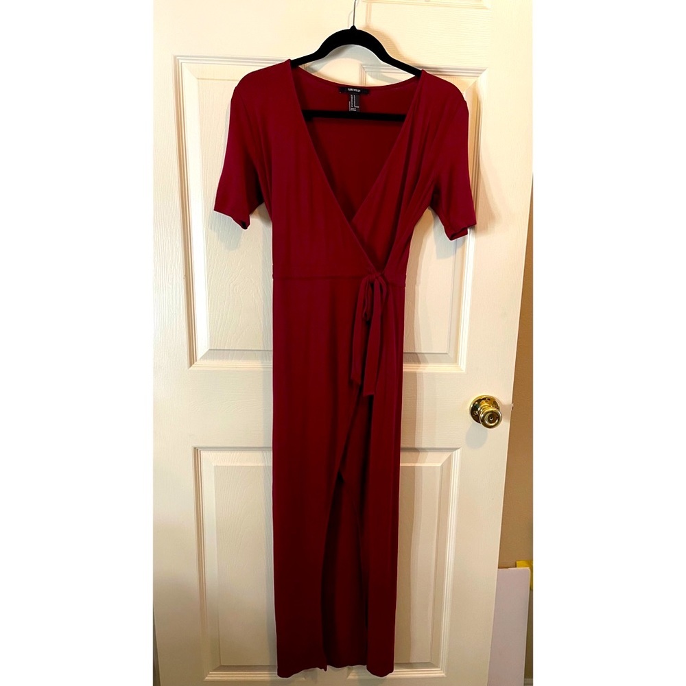 Forever 21 wrap dress Size-M